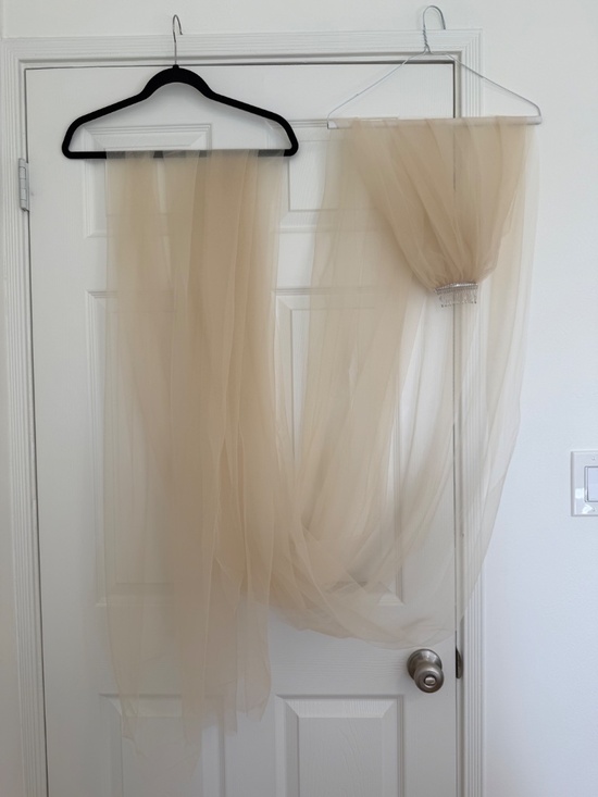 Daphne Newman Silk Tulle Wedding Veil Cathedral main image 5